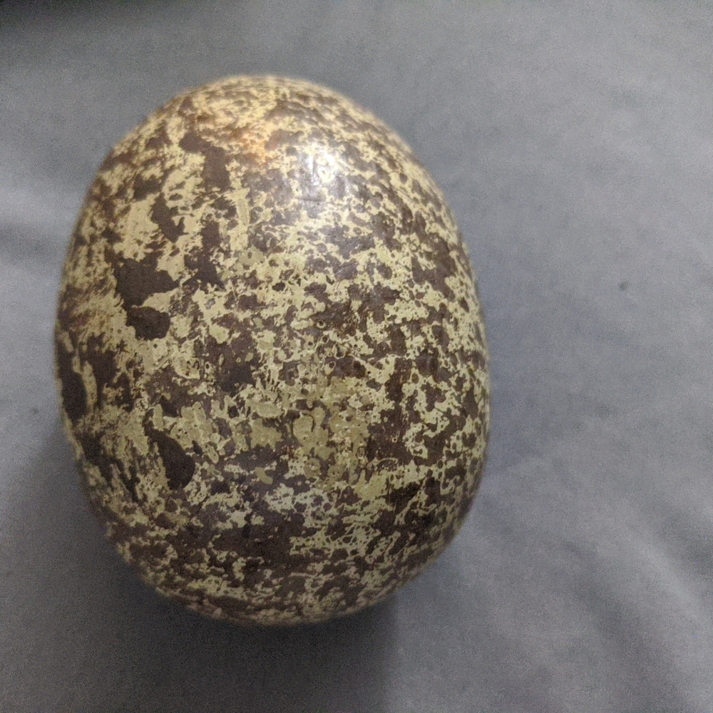 Source Unknown Brown and Gold Speckled Sculpture